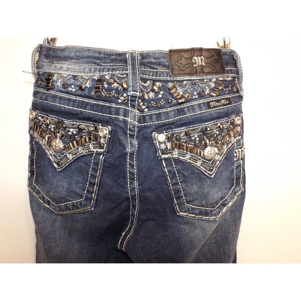 Miss Me Style M3244S Hailey Skinny Stretch Jeans - Size 26 x 30